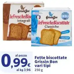 Sigma Fette biscottate Grissin Bon offerta