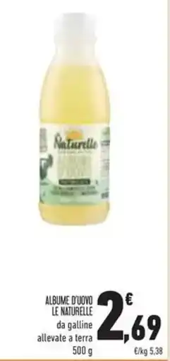 Conad Albume d'uovo le naturelle offerta