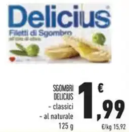 Conad Sgombri delicius offerta