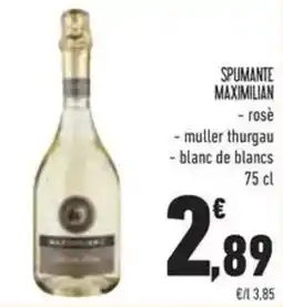 Conad Spumante maximilian offerta