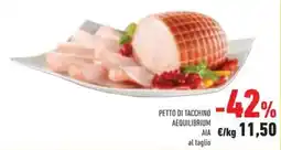 Conad Petto di tacchino aequilibrium offerta