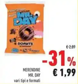 Conad Merendine mr. day offerta