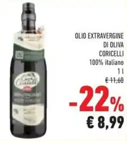 Conad Olio extravergine di oliva coricelli offerta