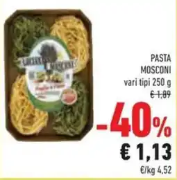 Conad Pasta mosconi offerta