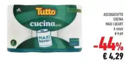 Conad Asciugatutto cucina maxi lucart offerta