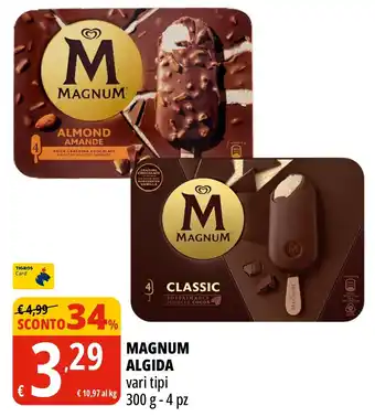 Tigros Magnum algida offerta