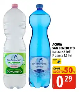 Tigros Acqua san benedetto offerta