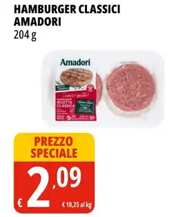 Tigros Hamburger classici AMADORI offerta
