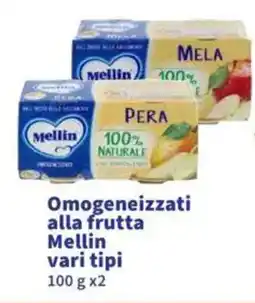 Sigma Omogeneizzati alla frutta Mellin offerta