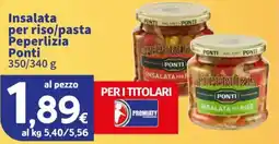 Sigma Insalata per riso/pasta Peperlizia Ponti offerta