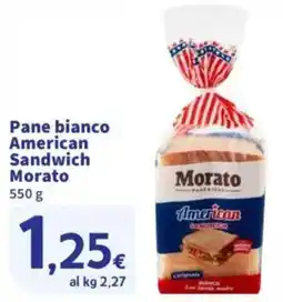 Sigma Pane bianco American Sandwich Morato offerta