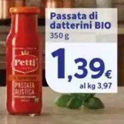 Sigma Petti Passata di datterini BIO offerta