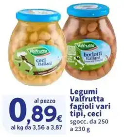 Sigma Legumi Valfrutta fagioli offerta