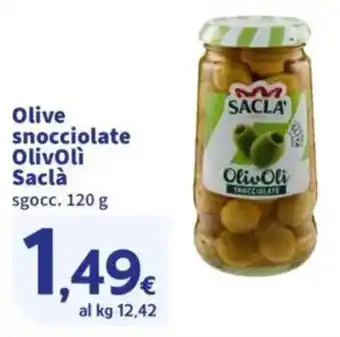 Olive snocciolate Olivolì Saclà