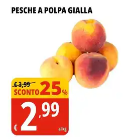 Tigros Pesche a polpa gialla offerta