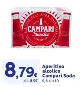 Sigma Aperitivo alcolico Campari Soda offerta