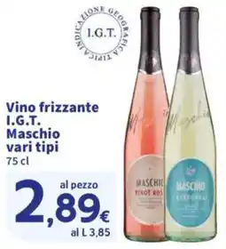 Sigma Vino frizzante I.G.T. Maschio offerta