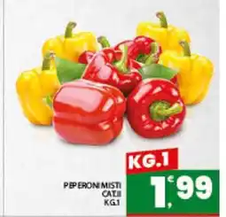 Eurospar PEPERONI MISTI CAT.II offerta