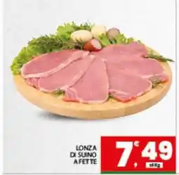 Eurospar Lonza di Suino a Fette offerta