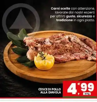 Eurospar COSCE DI POLLO ALLA DIAVOLA offerta