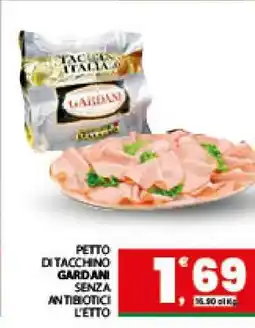 Eurospar PETTO DI TACCHINO GARDANI offerta