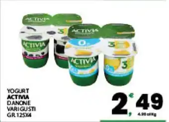 Eurospar YOGURT ACTIVIA offerta