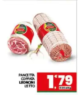 Eurospar PANCETTA COPPATA LEONCINI offerta