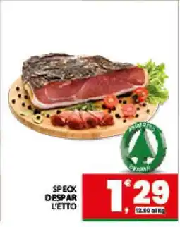 Eurospar SPECK DESPAR offerta