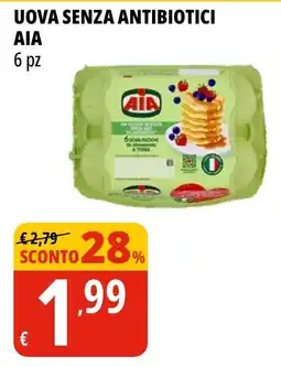 Tigros Uova senza antibiotici AIA offerta