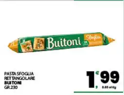 Eurospar Pasta Sfoglia Rettangolare Buitoni offerta