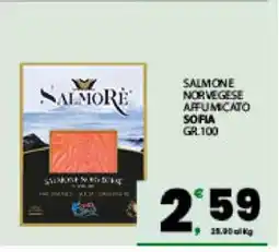 Eurospar Salmone Norvegese Affumicato offerta
