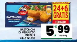 Eurospar BASTONCINI DI MERLUZZO offerta
