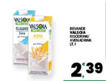 Eurospar Bevande Valsoia offerta
