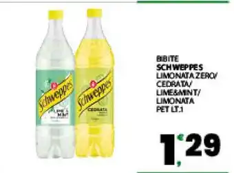 Eurospar Bibite SCHWEPPES offerta
