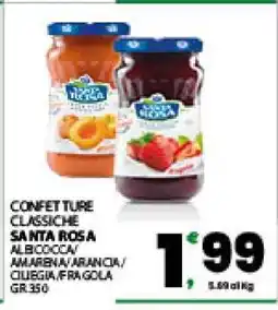 Eurospar CONFETTURE CLASSICHE SANTA ROSA offerta