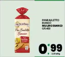 Eurospar Pan Bauletto bianco offerta