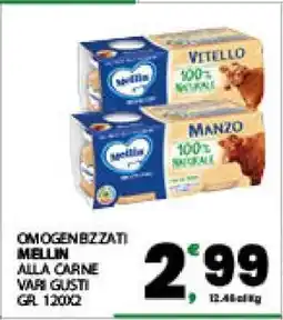 Eurospar OMOGENIZZATI MELLIN offerta