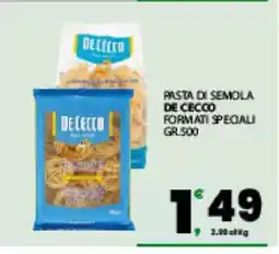 Eurospar Pasta di Semola De Cecco offerta