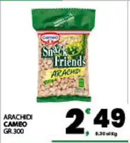 Eurospar ARACHIDI CAMEO GR.300 offerta
