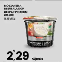 Eurospar MOZZARELLA DI BUFALA DOP DESPAR PREMIUM offerta