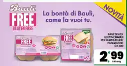 Eurospar PANE SENZA GLUTINE BAULI offerta