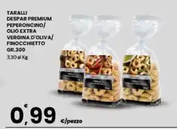Eurospar TARALLI DESPAR PREMIUM offerta