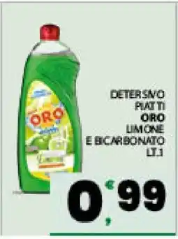 Eurospar DETERSIVO PIATTI ORO offerta