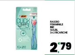 Eurospar RASOIO FEMMINILE BIC SOLEIL offerta