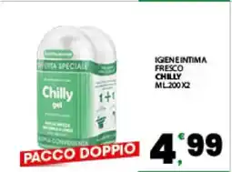 Eurospar IGIENE INTIMA FRESCO CHILLY offerta