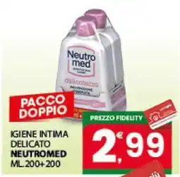 Eurospar IGIENE INTIMA DELICATO NEUTROMED offerta