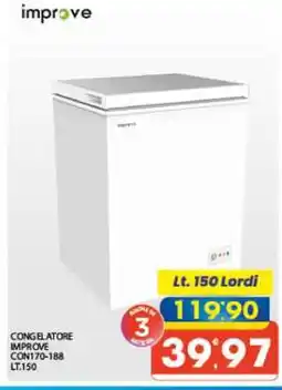 Eurospar CONGELATORE IMPROVE offerta