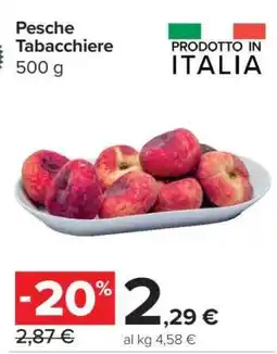 Carrefour Pesche Tabacchiere offerta