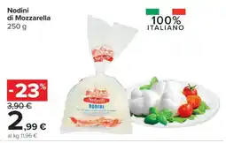 Carrefour Nodini di mozzarella offerta