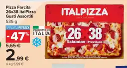 Carrefour Pizza Farcita 26x38 ItalPizza Gusti Assortiti offerta